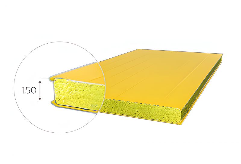 Стеновая сэндвич-панель ПСБ 150 мм