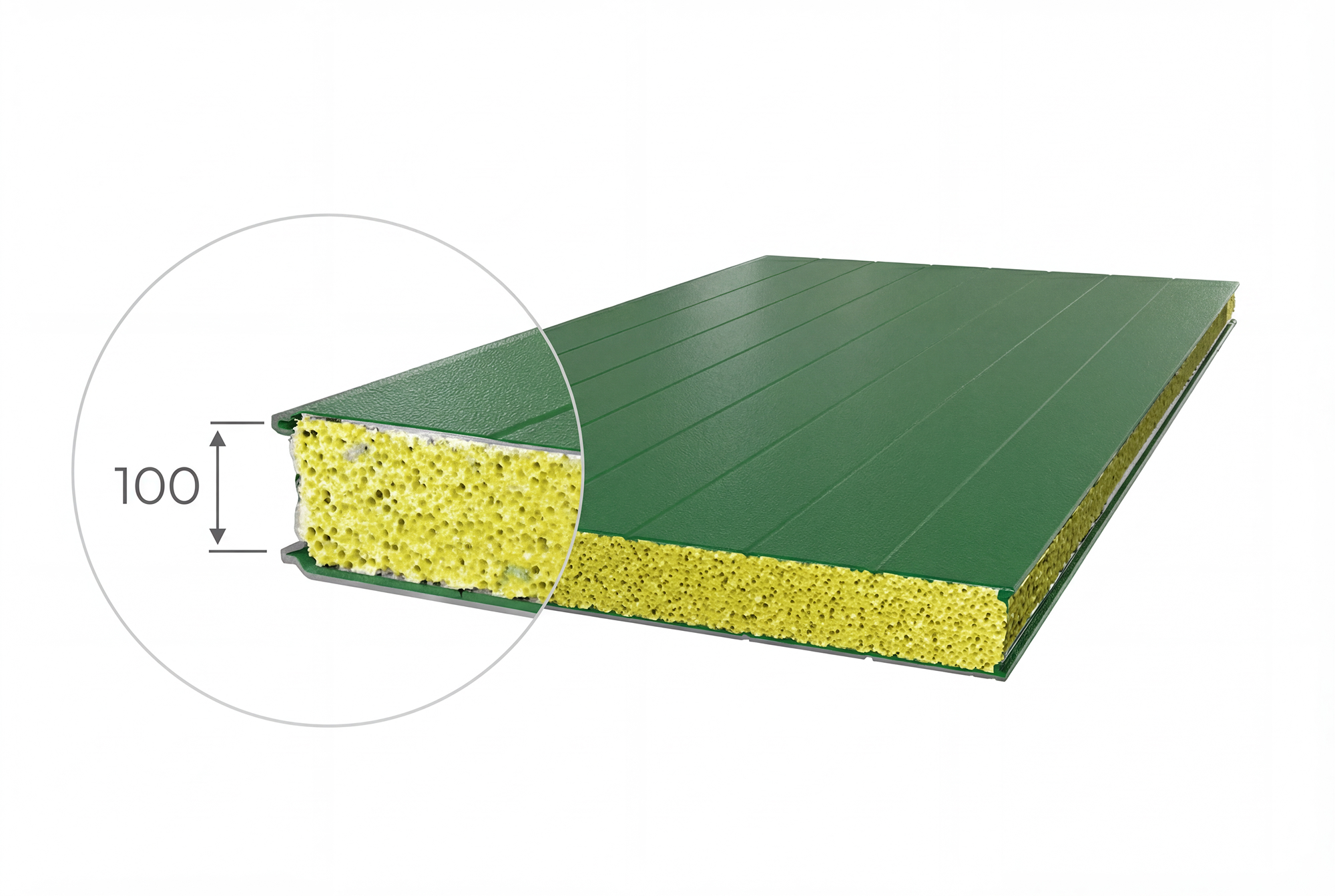 Сэндвич-панели стеновые с утеплителем пенополистирол ППС